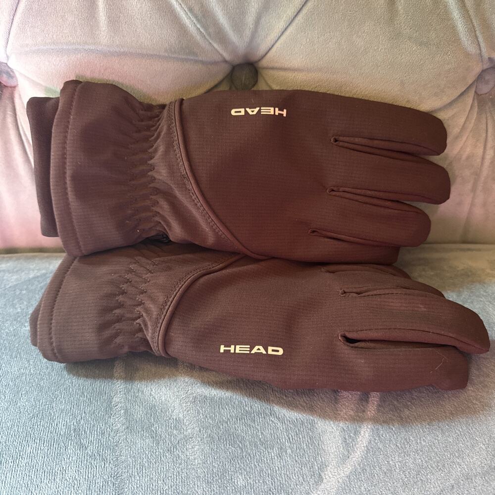 HEAD Sensatec Mens Waterproof Touchscreen ski sport snow glove black NWOT